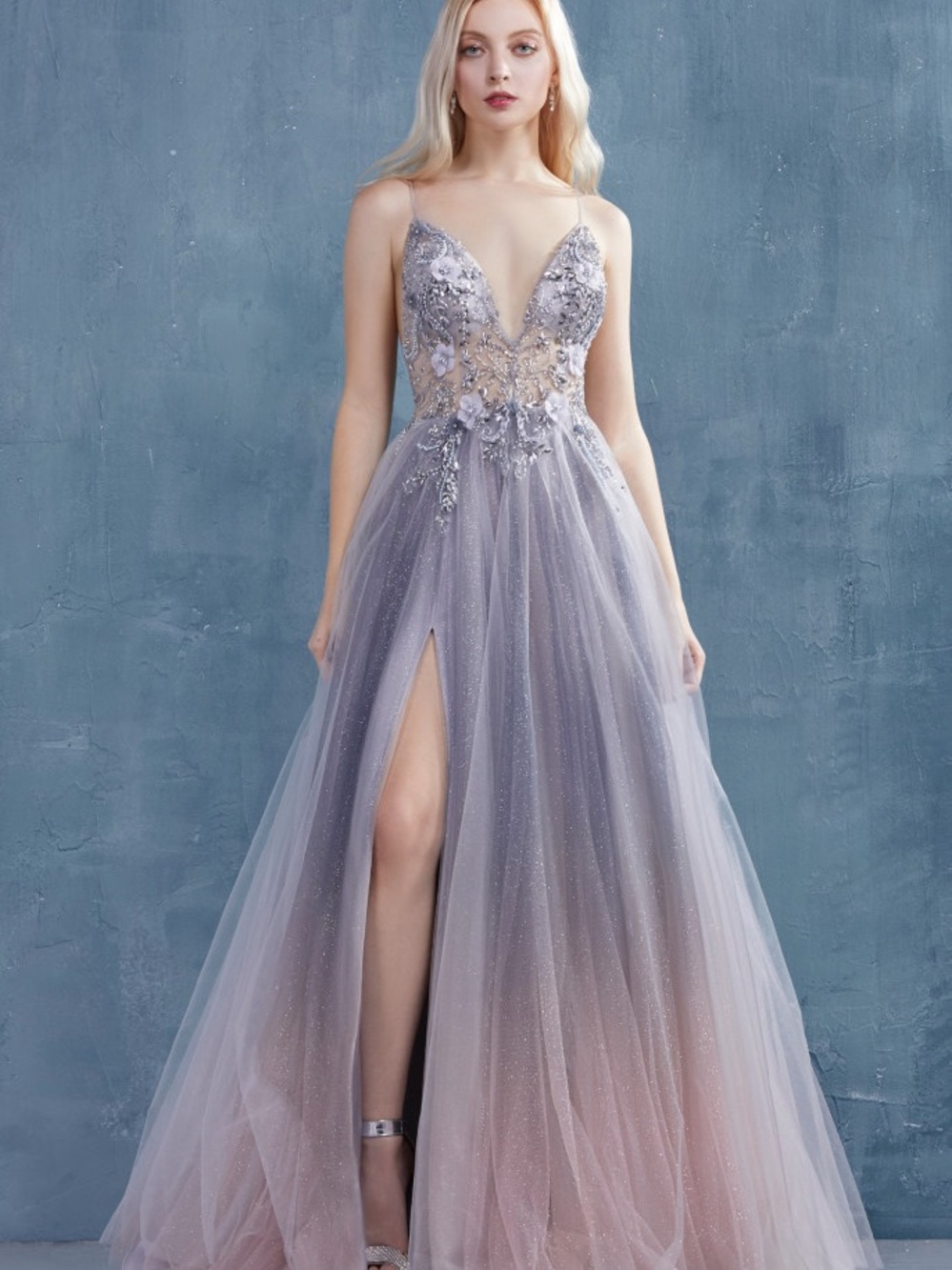 Mauve Prom Dress - Elegant A-Line Evening Gown